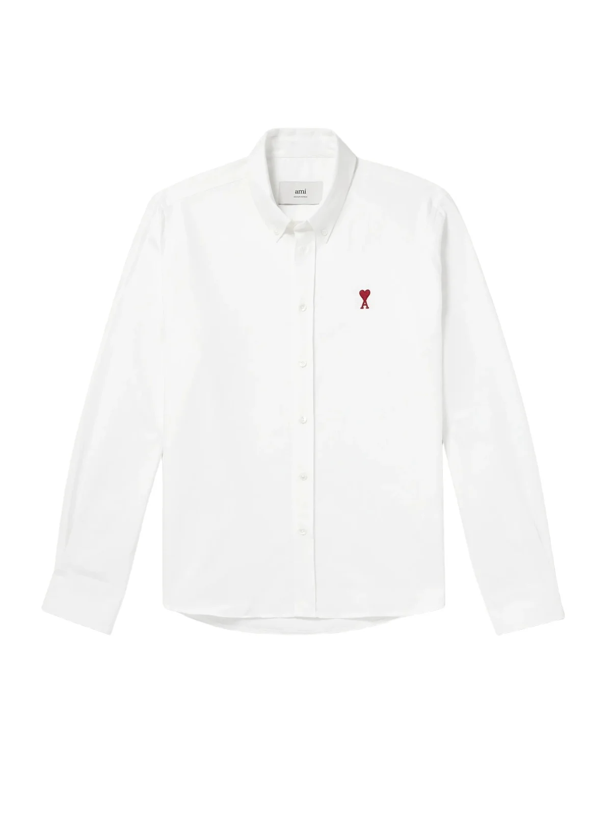 Button-Down Collar Logo-Embroidered Cotton Oxford Shirt - Men