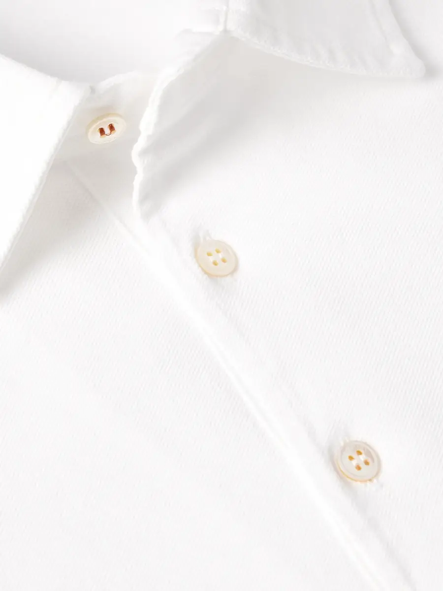 Loro Piana Cotton-Piqué Polo Shirt - Men | Thumbnail 5 Loro Piana Cotton-Piqué Polo Shirt - Men | Thumbnail 5