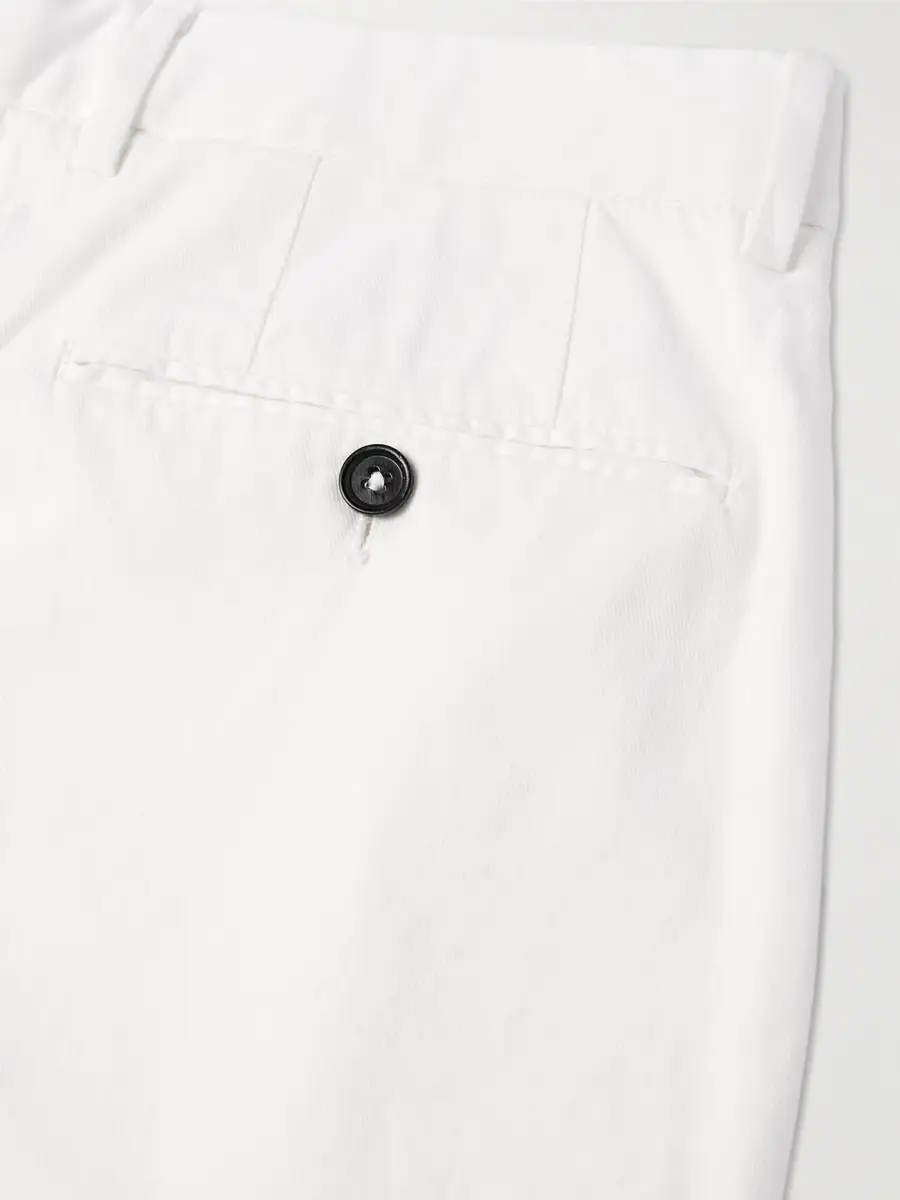 Zegna Straight-Leg Garment-Dyed Stretch-Cotton Twill Chinos - Men | Thumbnail 4 Zegna Straight-Leg Garment-Dyed Stretch-Cotton Twill Chinos - Men | Thumbnail 4