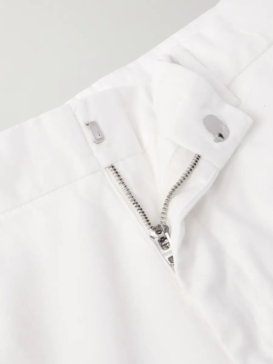 Zegna Straight-Leg Garment-Dyed Stretch-Cotton Twill Chinos - Men | Thumbnail 5 Zegna Straight-Leg Garment-Dyed Stretch-Cotton Twill Chinos - Men | Thumbnail 5