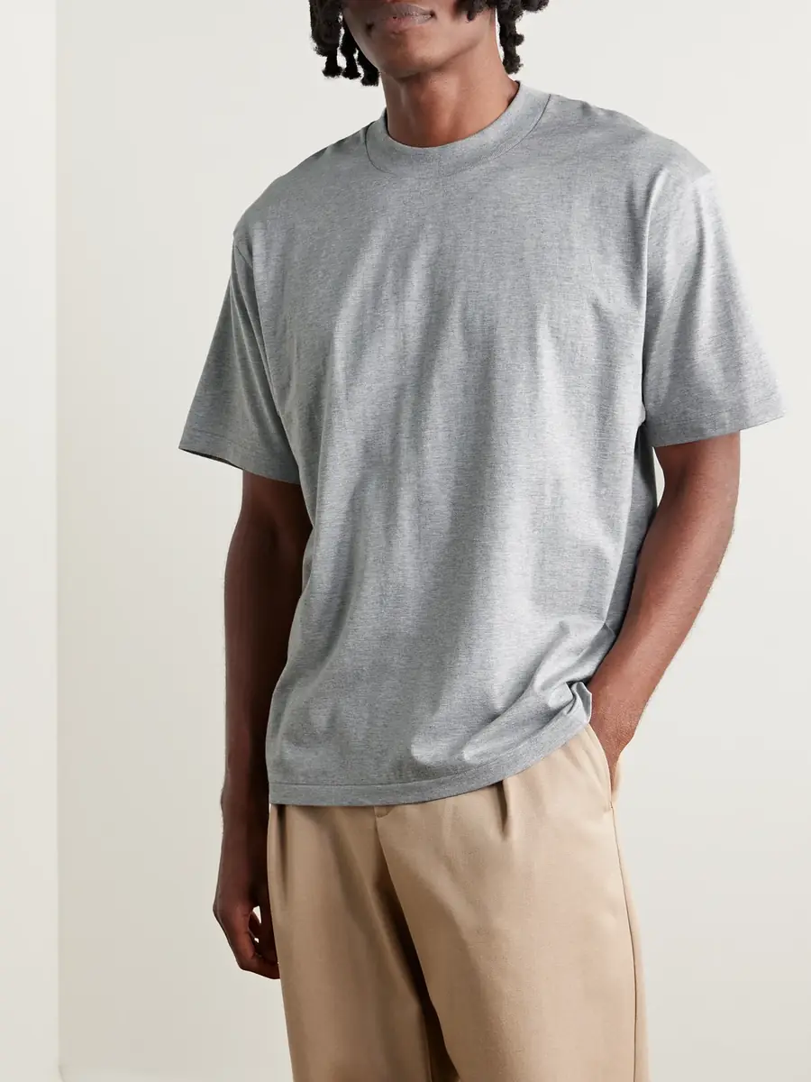 Kaptain Sunshine Suvin Supima Cotton-Jersey T-Shirt - Men | Thumbnail 3 Kaptain Sunshine Suvin Supima Cotton-Jersey T-Shirt - Men | Thumbnail 3