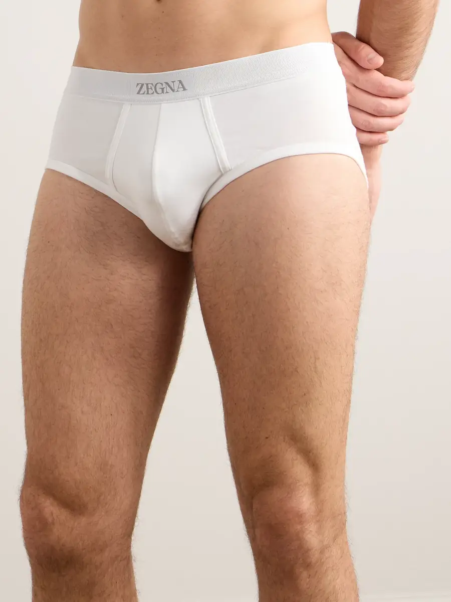 Zegna Stretch-Cotton Briefs - Men | Thumbnail 2 Zegna Stretch-Cotton Briefs - Men | Thumbnail 2