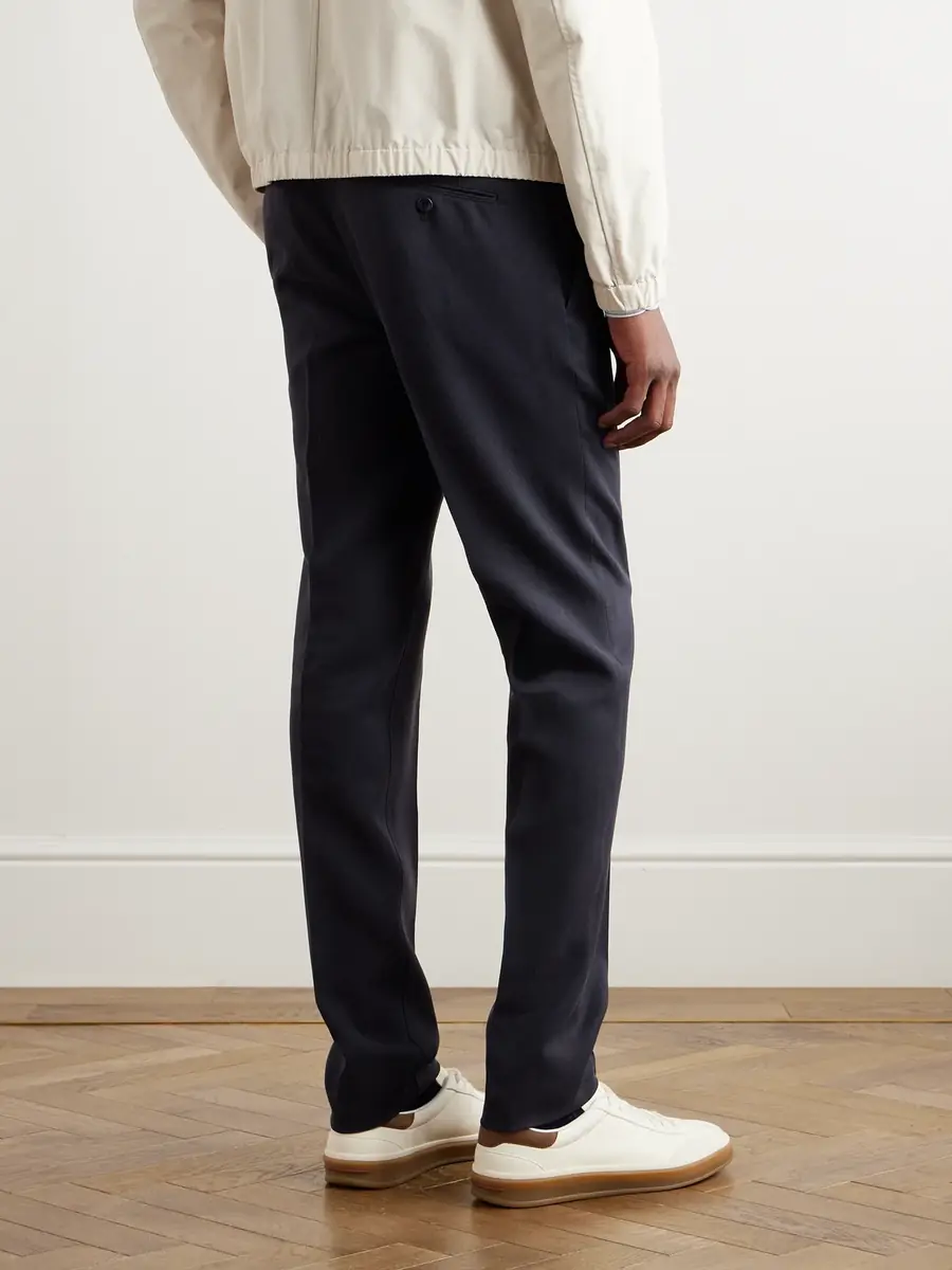 Loro Piana Pantaflat Slim-Fit Straight-Leg Linen-Twill Suit Trousers - Men | Thumbnail 3 Loro Piana Pantaflat Slim-Fit Straight-Leg Linen-Twill Suit Trousers - Men | Thumbnail 3
