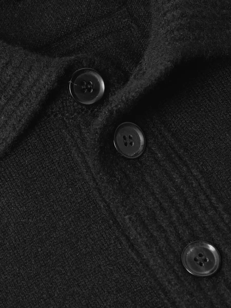 Zegna Slim-Fit Wool and Cashmere-Blend Polo Shirt - Men | Thumbnail 5 Zegna Slim-Fit Wool and Cashmere-Blend Polo Shirt - Men | Thumbnail 5
