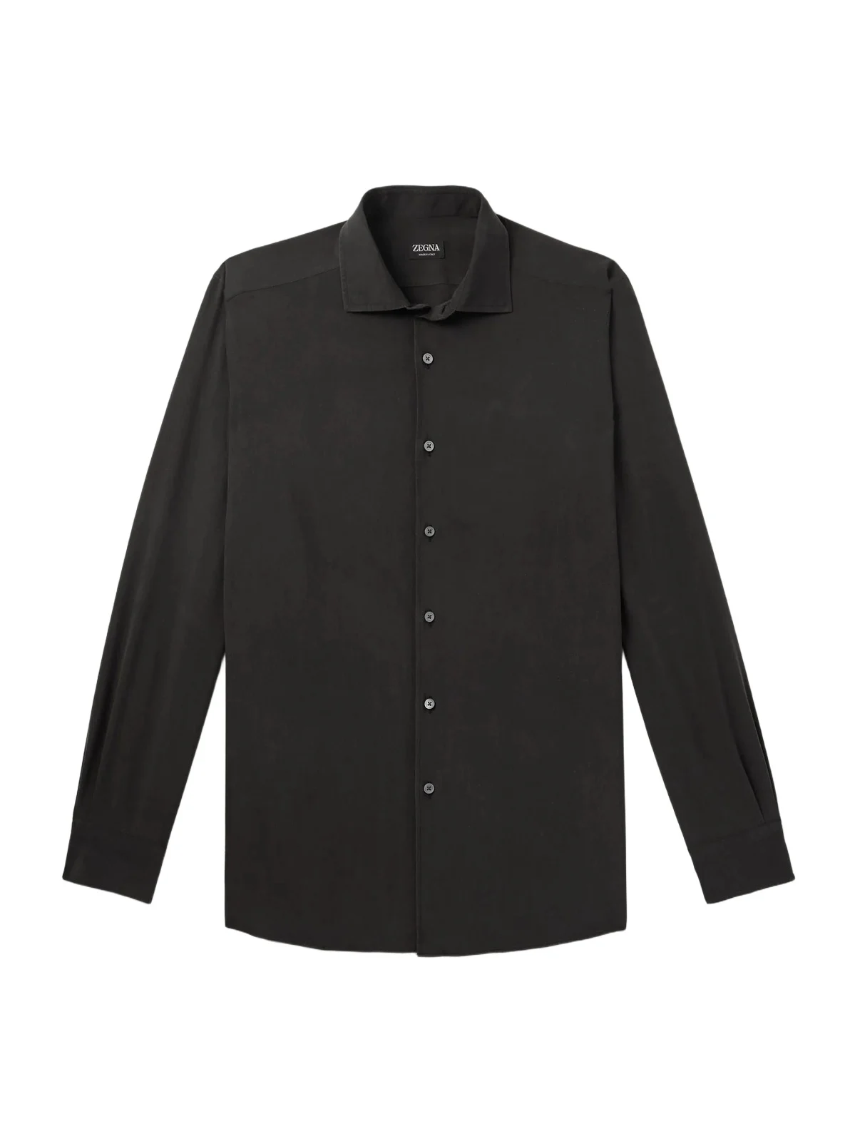 Garment-Dyed Silk Shirt - Men Garment-Dyed Silk Shirt - Men