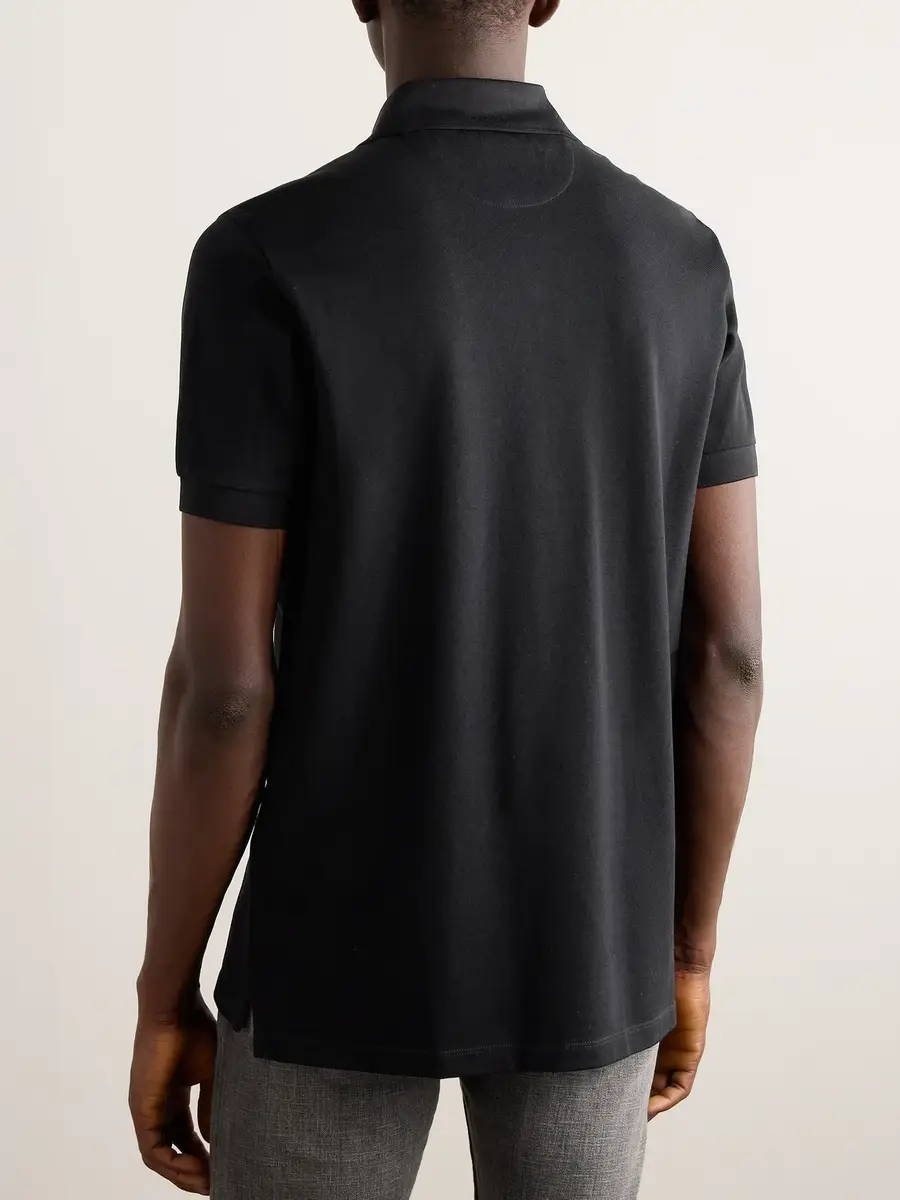 Paul Smith Cotton-Piqué Polo Shirt - Men | Thumbnail 4 Paul Smith Cotton-Piqué Polo Shirt - Men | Thumbnail 4