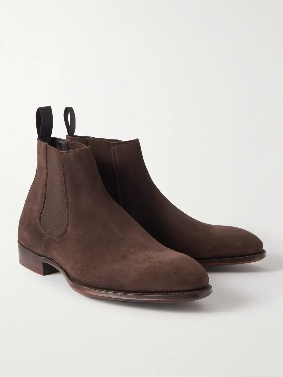 George Cleverley Jason Suede Chelsea Boots - Men | Thumbnail 3 George Cleverley Jason Suede Chelsea Boots - Men | Thumbnail 3