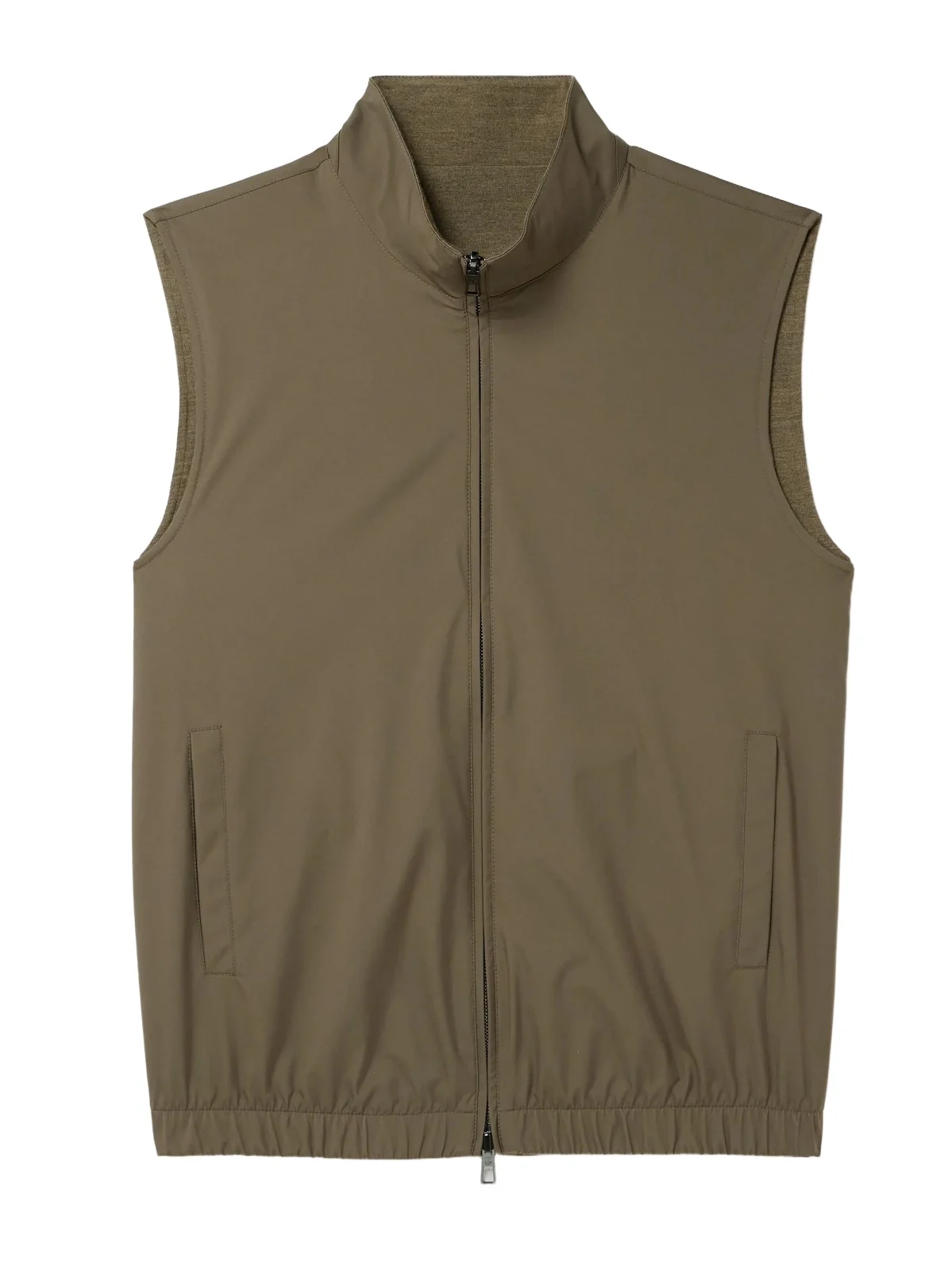 Slim-Fit Reversible Storm System® Shell and Super Wish® Virgin Wool Gilet - Men