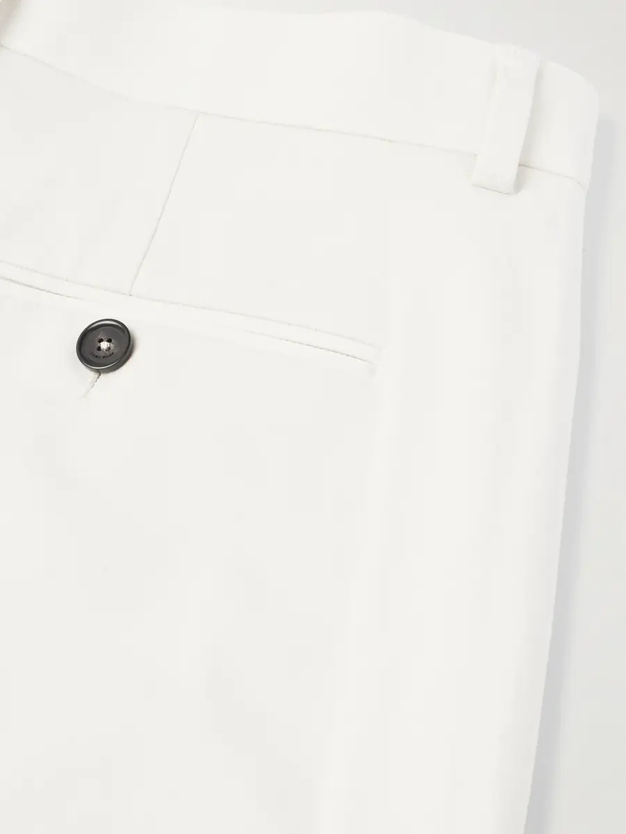 Loro Piana Jarno Austin Straight-Leg Stretch-Cotton Twill Trousers - Men | Thumbnail 4 Loro Piana Jarno Austin Straight-Leg Stretch-Cotton Twill Trousers - Men | Thumbnail 4