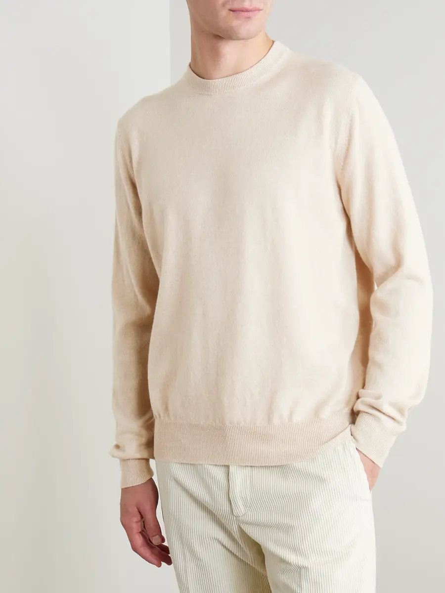Loro Piana Slim-Fit Baby Cashmere Sweater - Men | Thumbnail 3 Loro Piana Slim-Fit Baby Cashmere Sweater - Men | Thumbnail 3