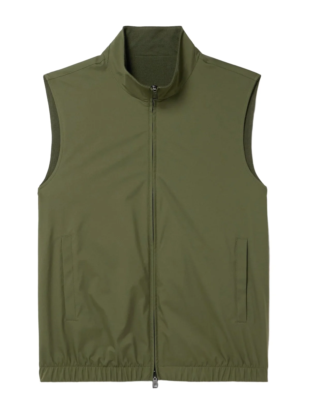 Slim-Fit Reversible Storm System® Shell and Super Wish® Virgin Wool Gilet - Men