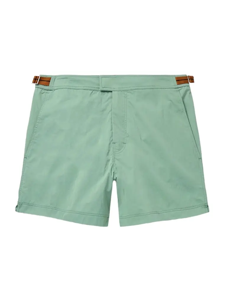 Zegna Straight-Leg Mid-Length Swim Shorts - Men | Image 1 Zegna Straight-Leg Mid-Length Swim Shorts - Men | Image 1
