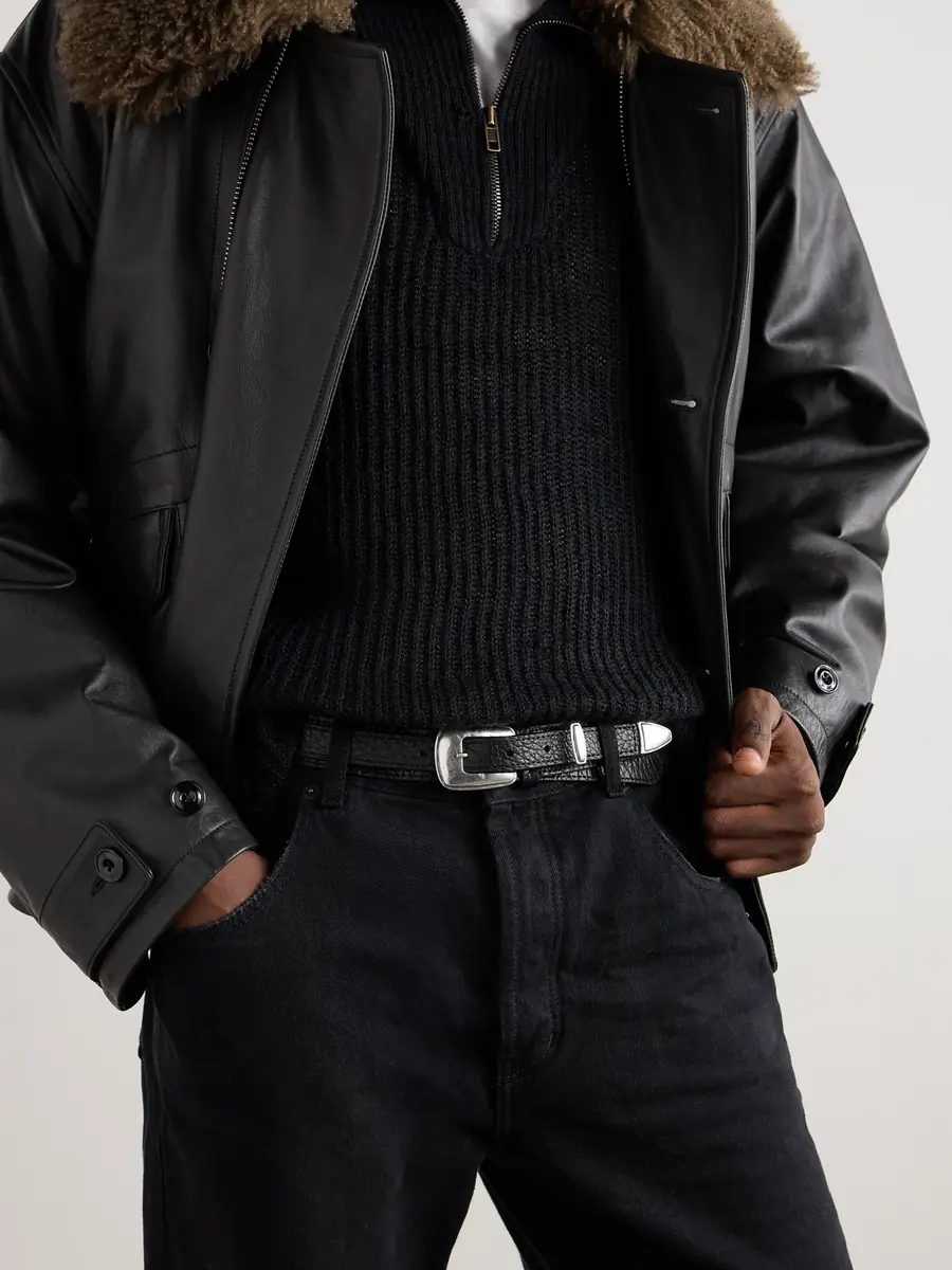 Lemaire 3cm Full-Grain Leather Belt - Men | Thumbnail 3 Lemaire 3cm Full-Grain Leather Belt - Men | Thumbnail 3