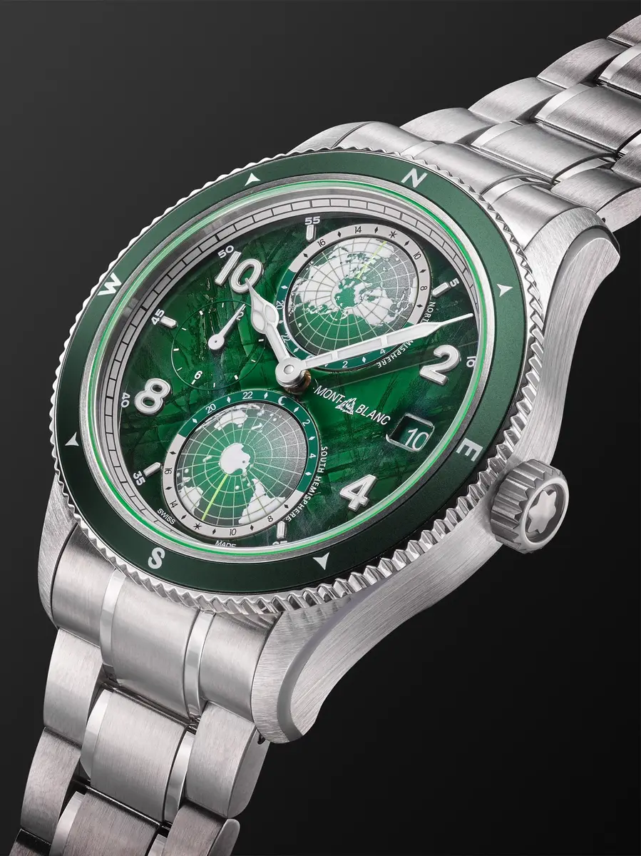 Montblanc 1858 Geosphere 0 Oxygen Automatic Interchangeable Titanium and Ceramic Watch, Ref. 133303 - Men | Thumbnail 3