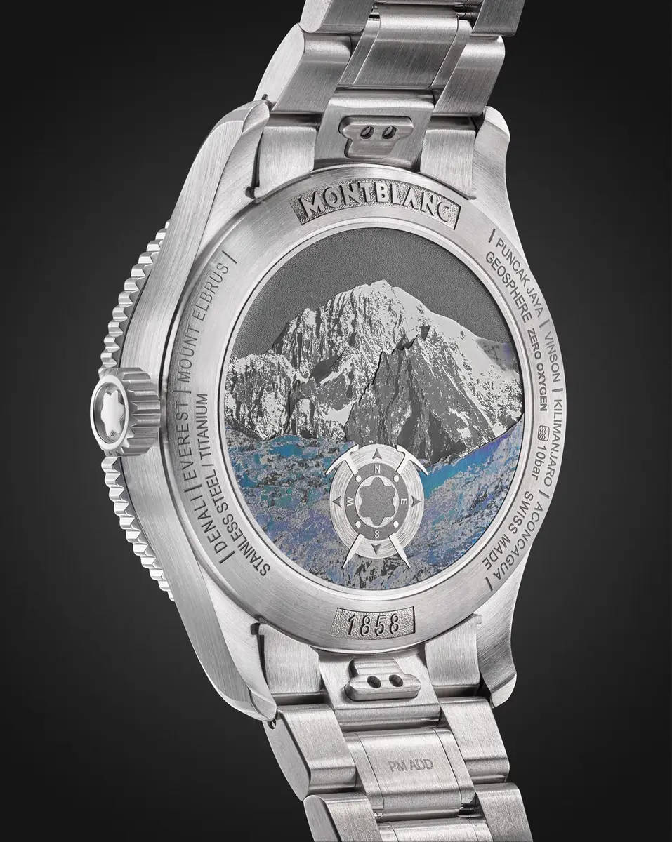 Montblanc 1858 Geosphere 0 Oxygen Automatic Interchangeable Titanium and Ceramic Watch, Ref. 133303 - Men | Thumbnail 4