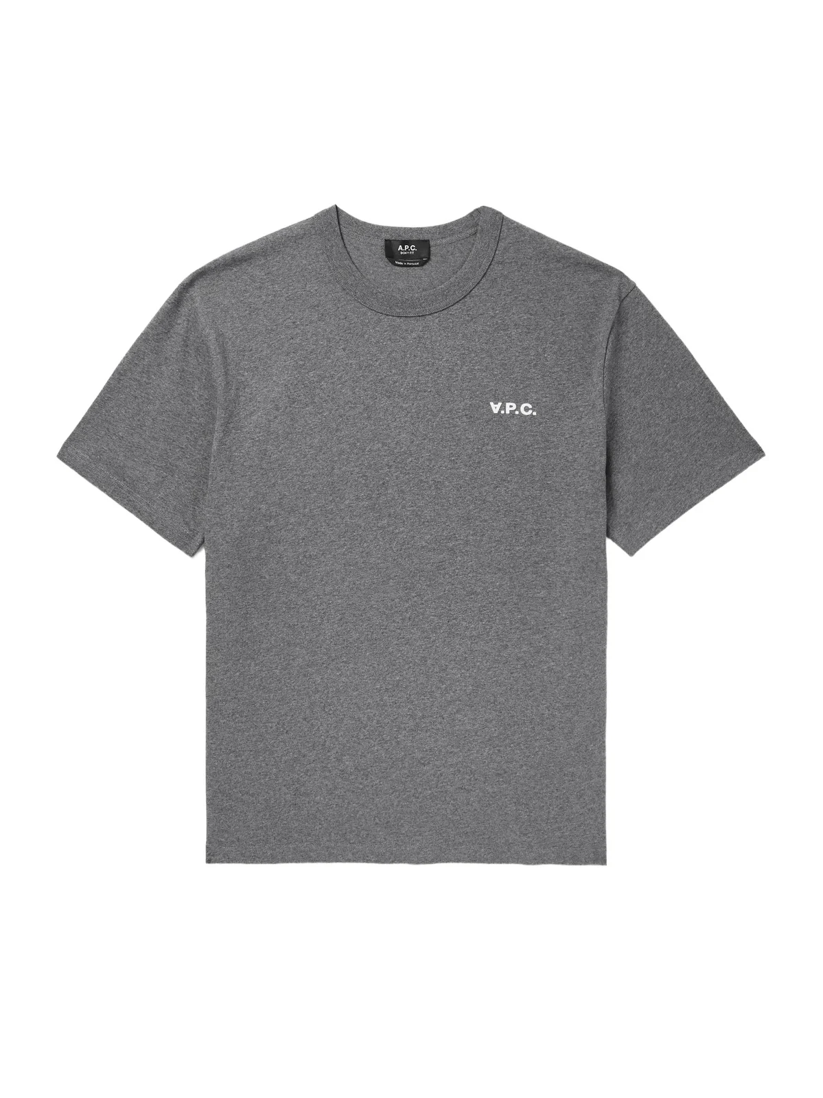 Logo-Flocked Cotton-Jersey T-Shirt - Men Logo-Flocked Cotton-Jersey T-Shirt - Men