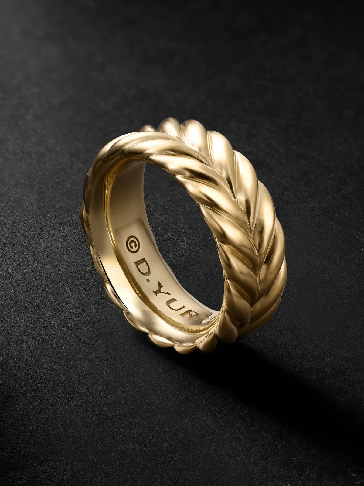 18-Karat Gold Ring - Men 18-Karat Gold Ring - Men