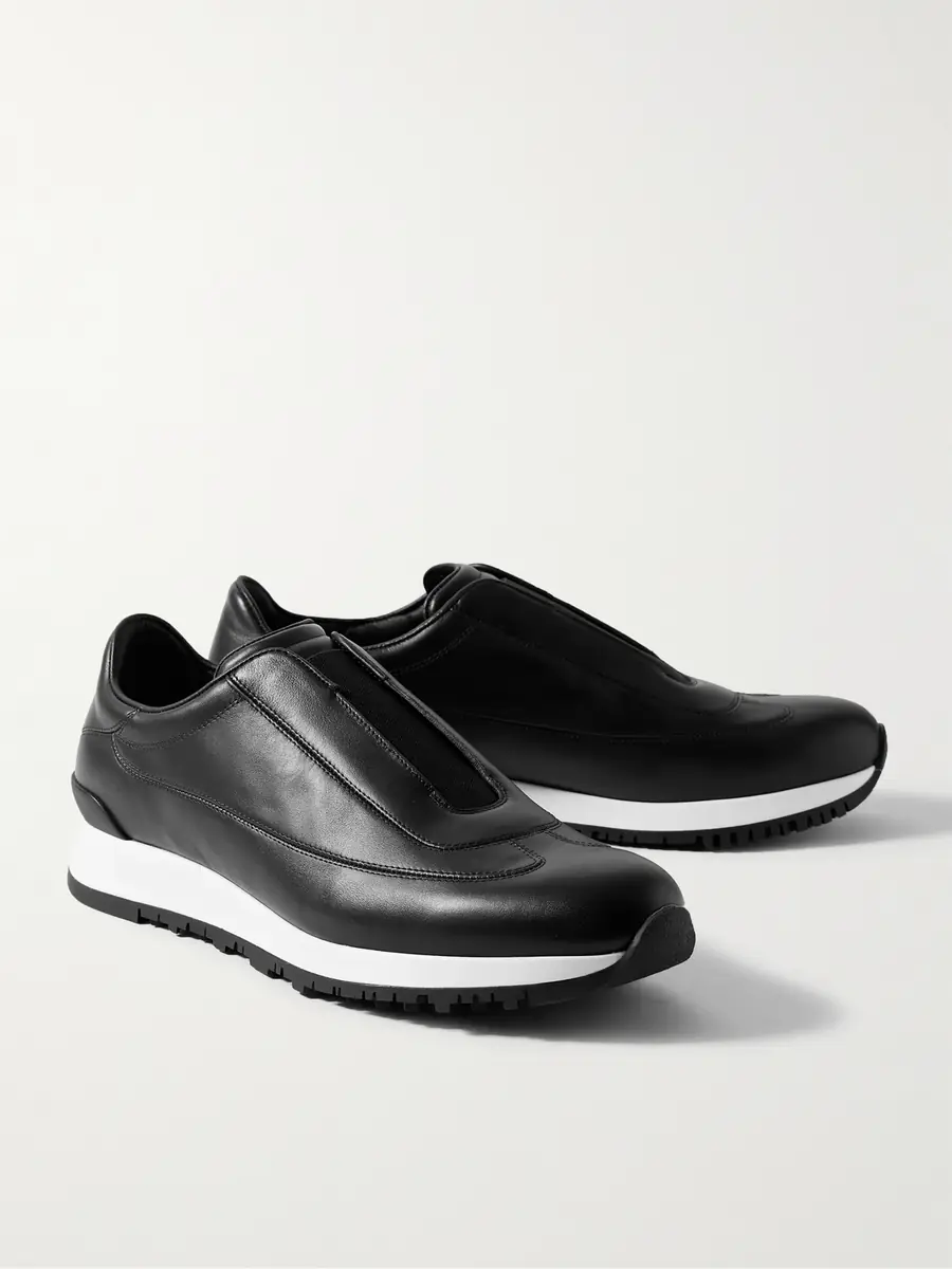 John Lobb Lift Leather Slip-On Sneakers - Men | Thumbnail 4 John Lobb Lift Leather Slip-On Sneakers - Men | Thumbnail 4