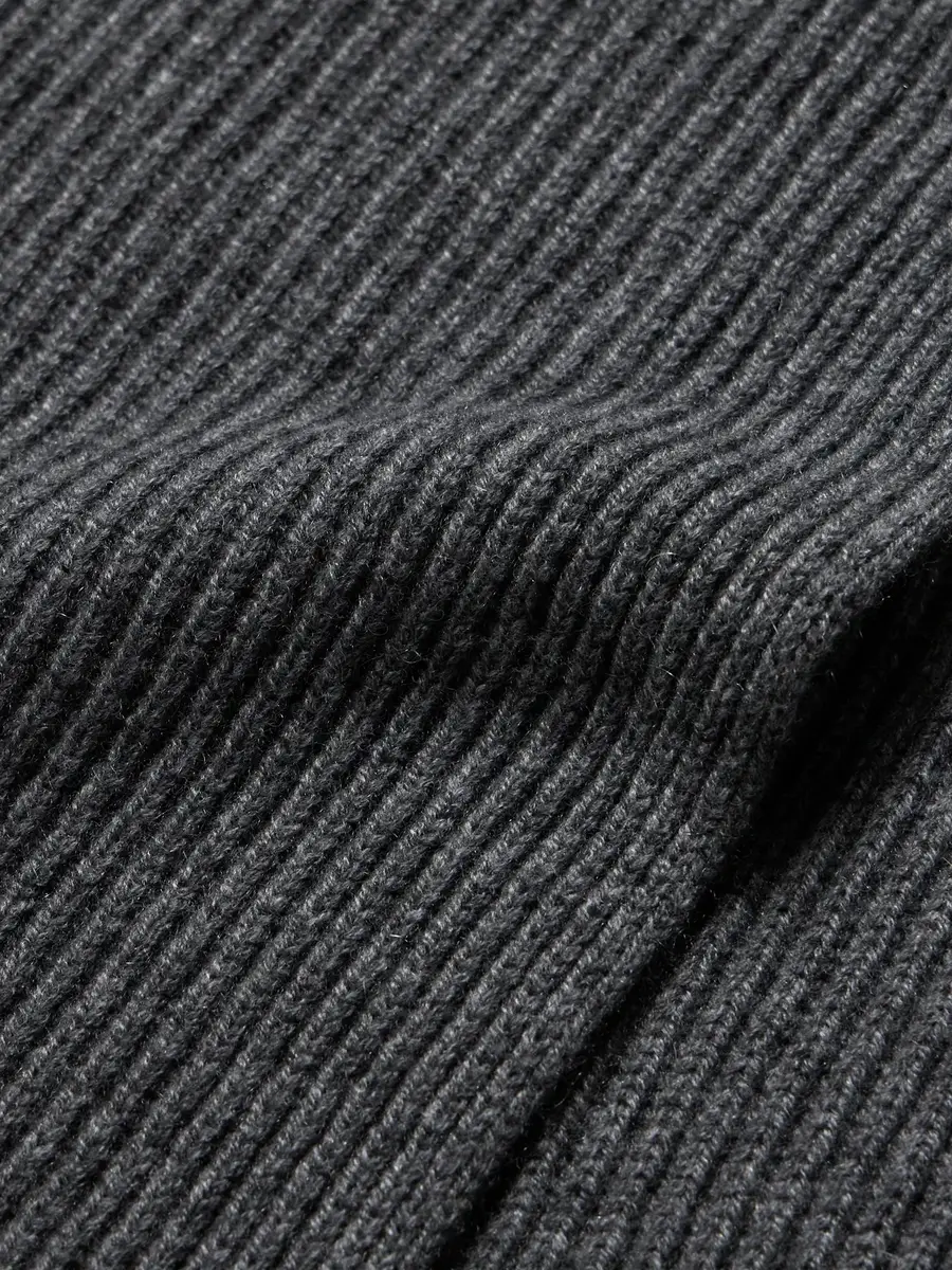 Johnstons of Elgin Ribbed Cashmere Scarf - Men | Thumbnail 3