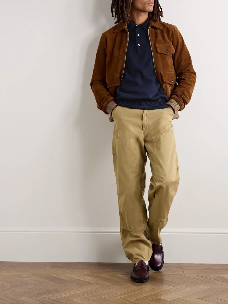 Drake's Merino Wool Polo Shirt - Men | Thumbnail 2