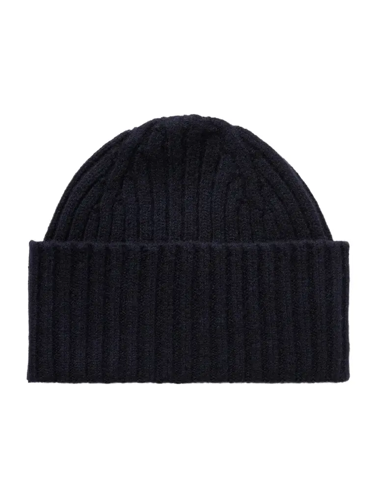 Drake's Ribbed Wool Beanie - Men