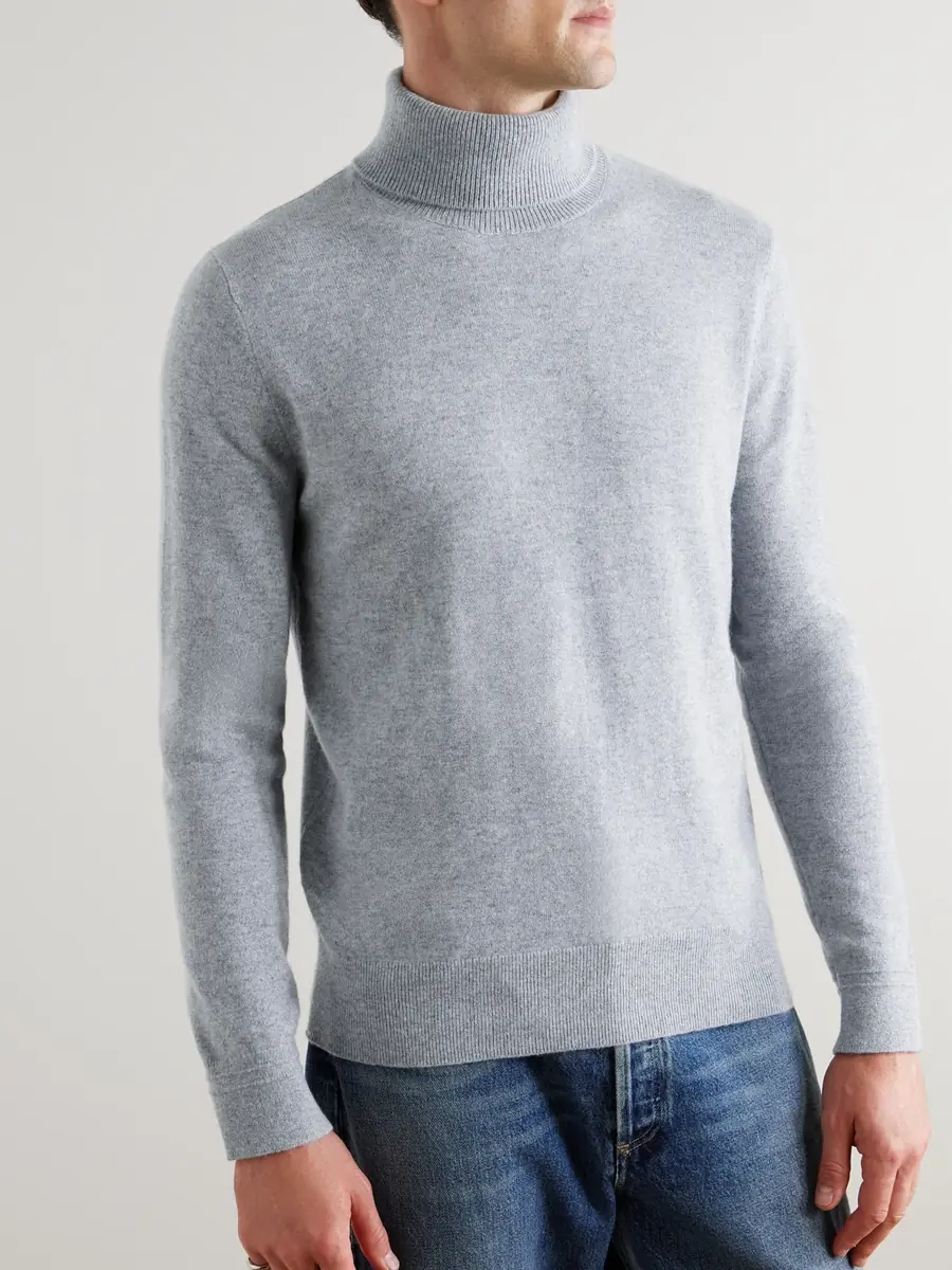 MR P. Clyde Cashmere Rollneck Sweater - Men | Thumbnail 3 MR P. Clyde Cashmere Rollneck Sweater - Men | Thumbnail 3