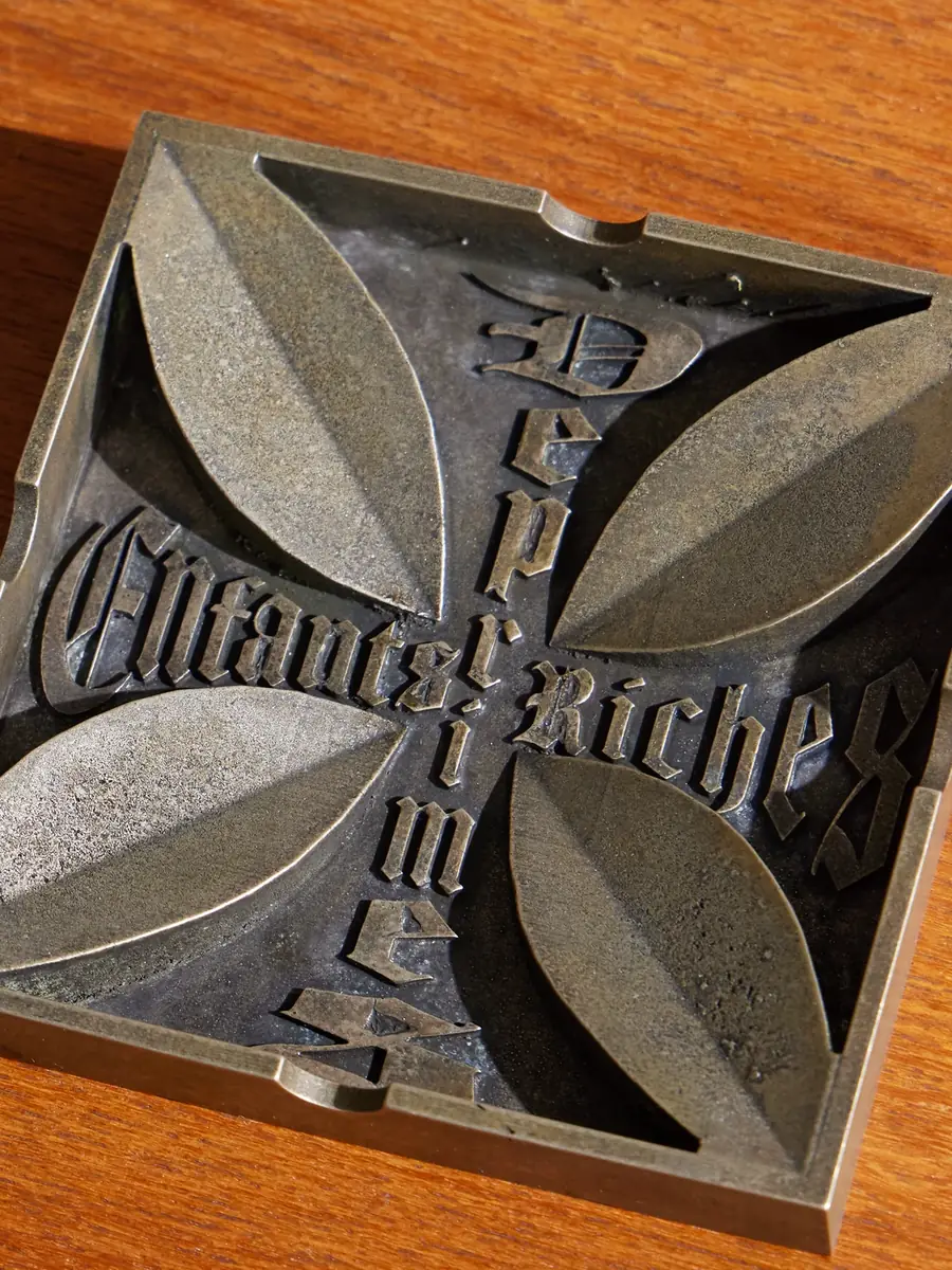 Enfants Riches Déprimés Logo-Engraved Burnished Bronze Ashtray - Men | Thumbnail 3