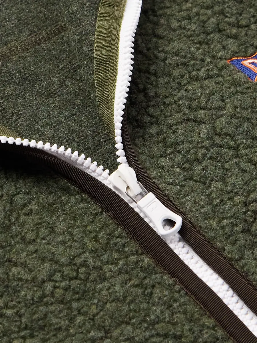Drake's Logo-Embroidered Wool-Blend Bouclé Jacket - Men | Thumbnail 5 Drake's Logo-Embroidered Wool-Blend Bouclé Jacket - Men | Thumbnail 5
