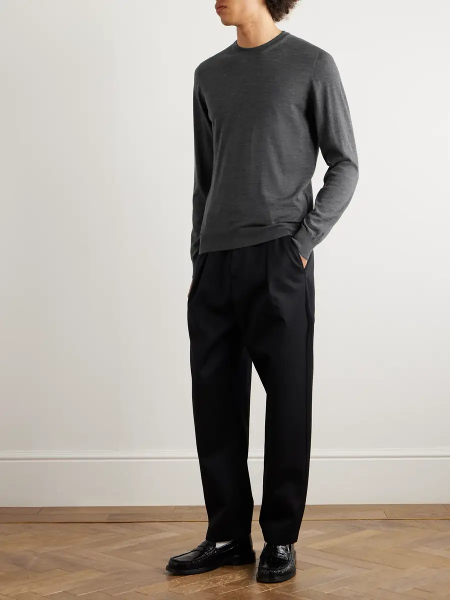 PIACENZA 1733 Slim-Fit Wool Sweater - Men | Thumbnail 2 PIACENZA 1733 Slim-Fit Wool Sweater - Men | Thumbnail 2