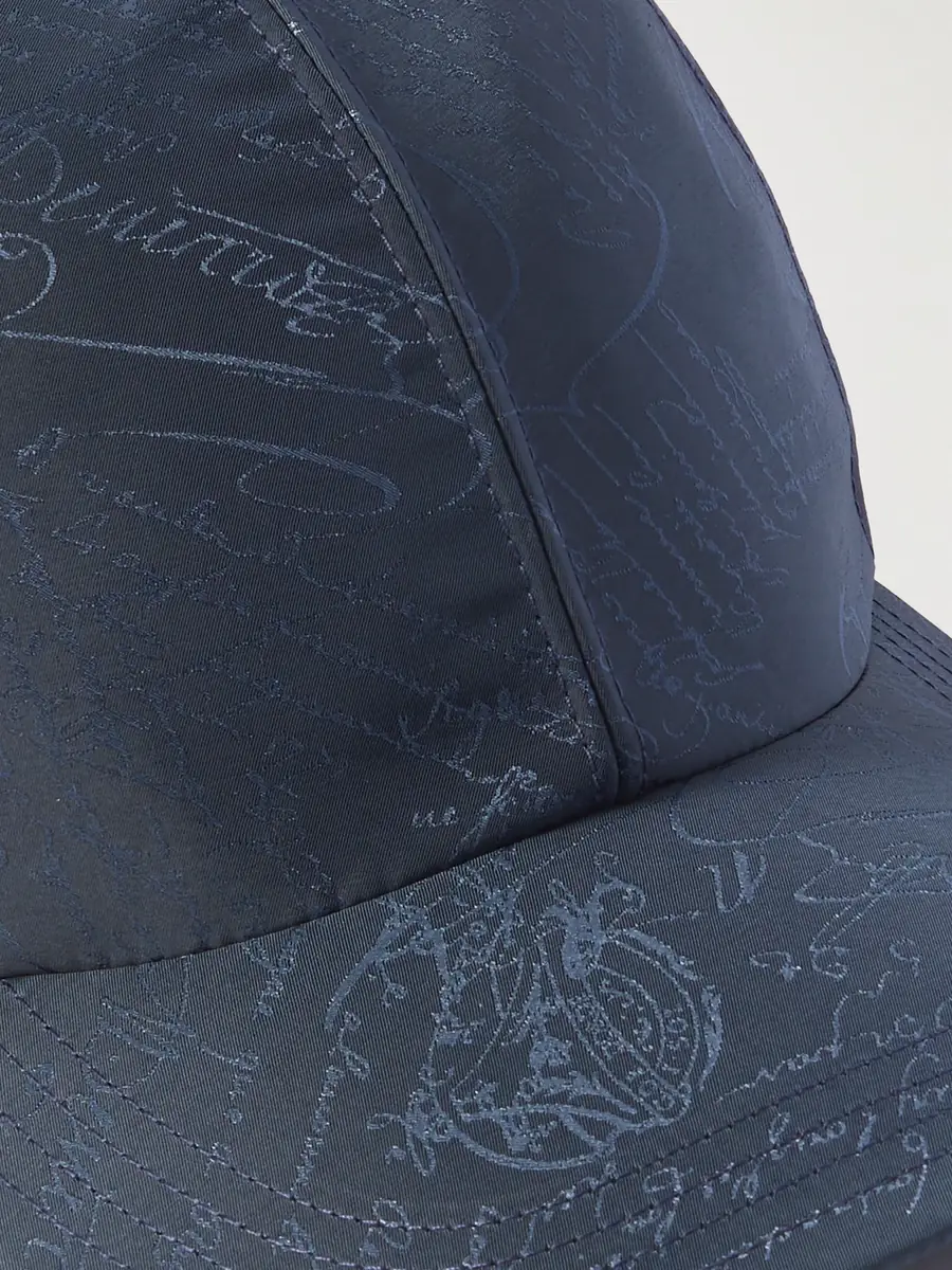 Berluti Scritto-Jacquard Twill Baseball Cap - Men | Thumbnail 4 Berluti Scritto-Jacquard Twill Baseball Cap - Men | Thumbnail 4