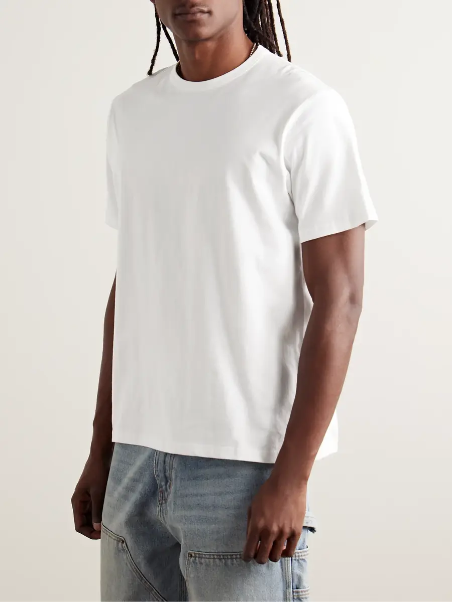 FrizmWORKS Set of Two Cotton-Jersey T-Shirts - Men | Thumbnail 3