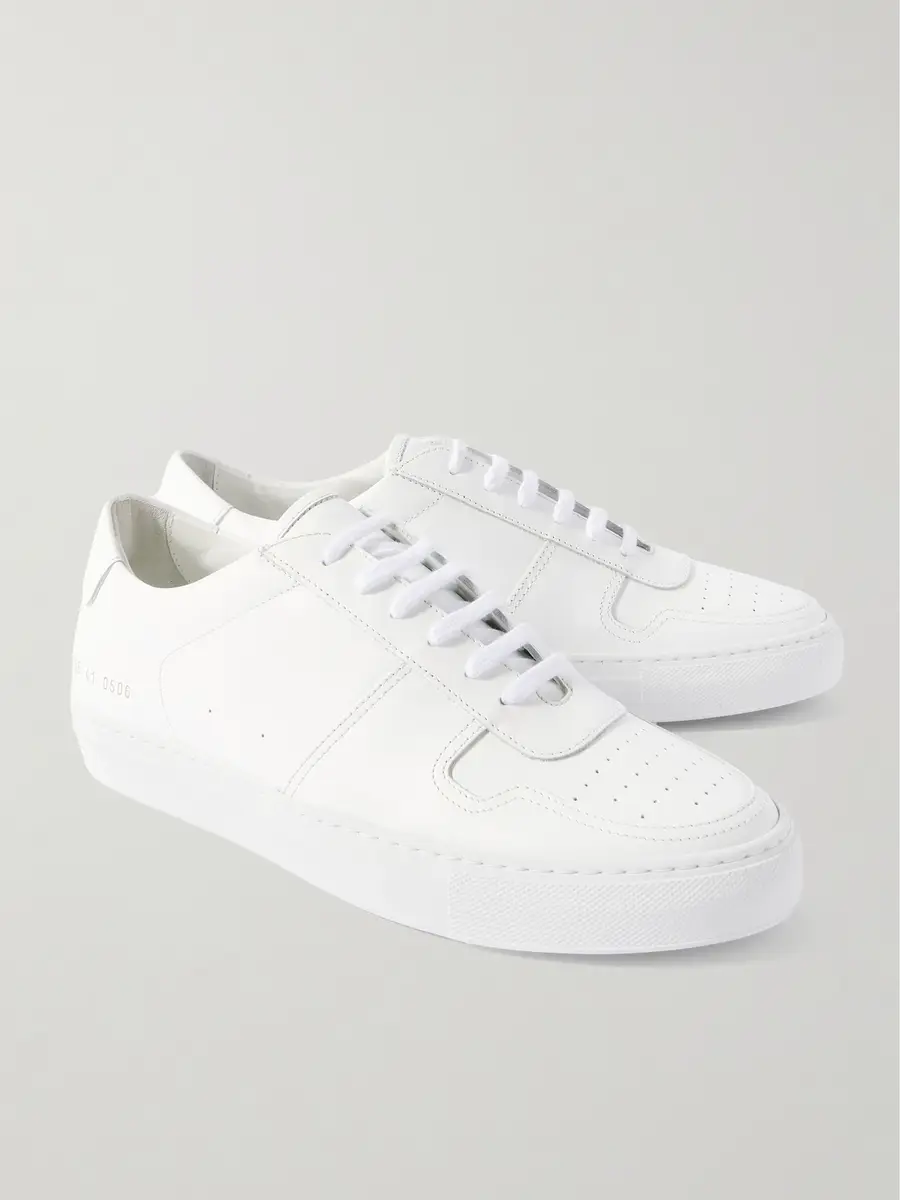 Common Projects BBall Leather Sneakers - Men | Thumbnail 4 Common Projects BBall Leather Sneakers - Men | Thumbnail 4