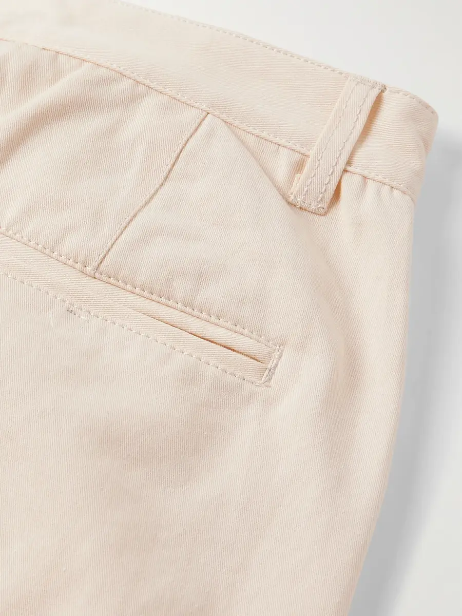 FrizmWORKS Haworth Tapered Cropped Pleated Cotton-Twill Trousers - Men | Thumbnail 5 FrizmWORKS Haworth Tapered Cropped Pleated Cotton-Twill Trousers - Men | Thumbnail 5