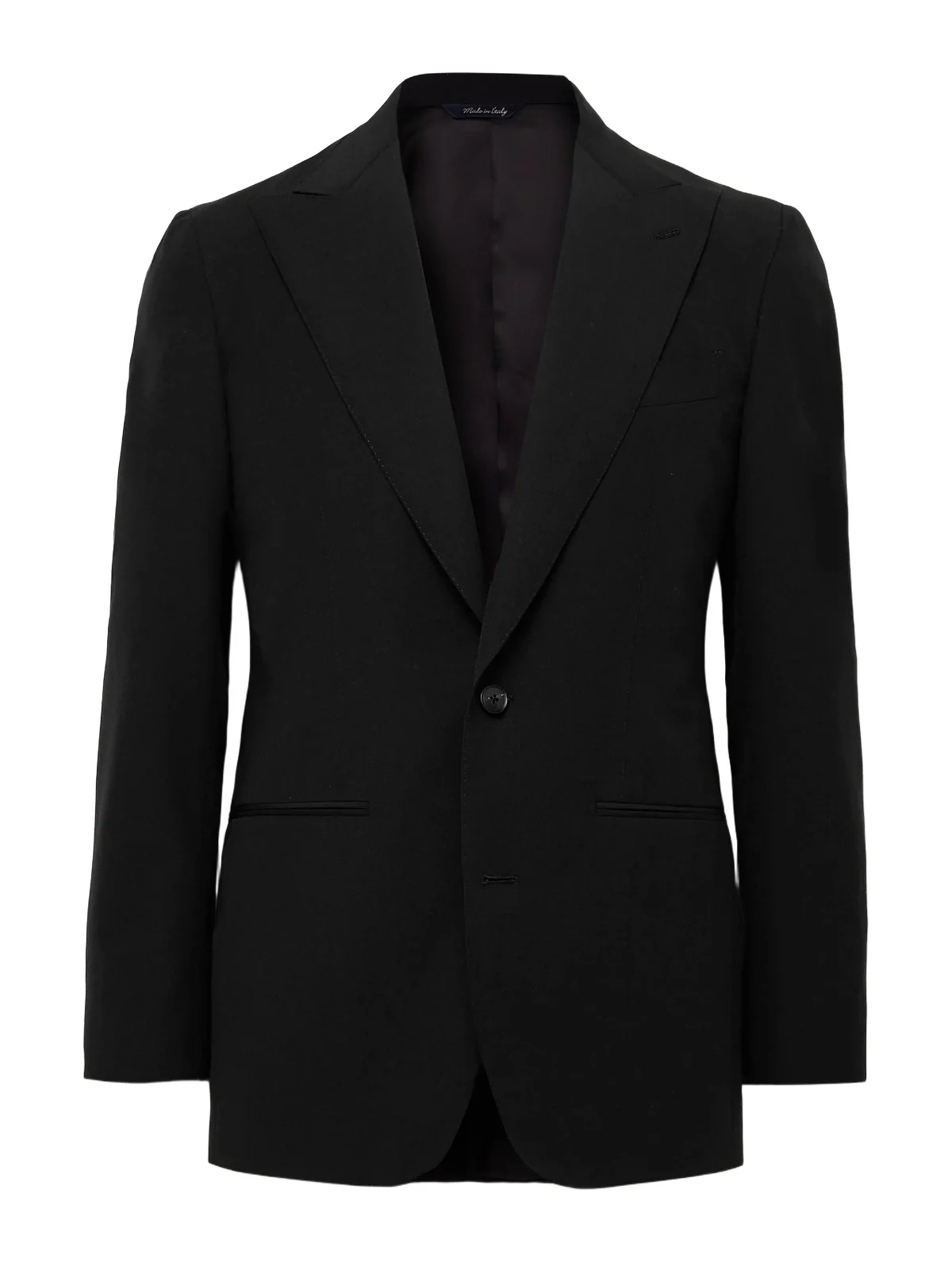 Slim-Fit Wool, Mohair and Linen-Blend Suit Jacket - Men Slim-Fit Wool, Mohair and Linen-Blend Suit Jacket - Men