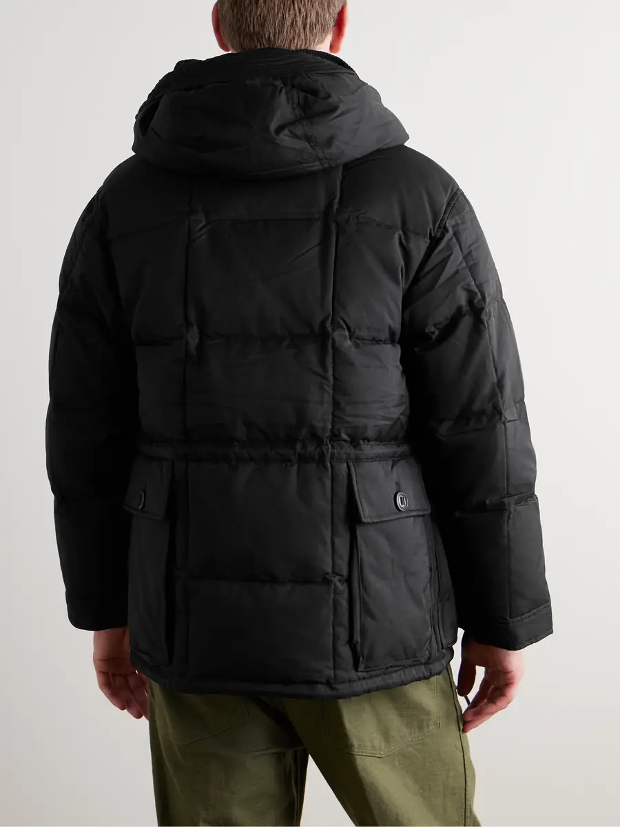 FrizmWORKS Karakoram Quilted Cotton-Blend Hooded Down Jacket - Men | Thumbnail 3 FrizmWORKS Karakoram Quilted Cotton-Blend Hooded Down Jacket - Men | Thumbnail 3