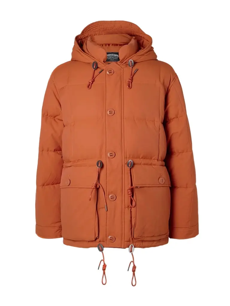 FrizmWORKS Karakoram Quilted Cotton-Blend Hooded Down Jacket - Men