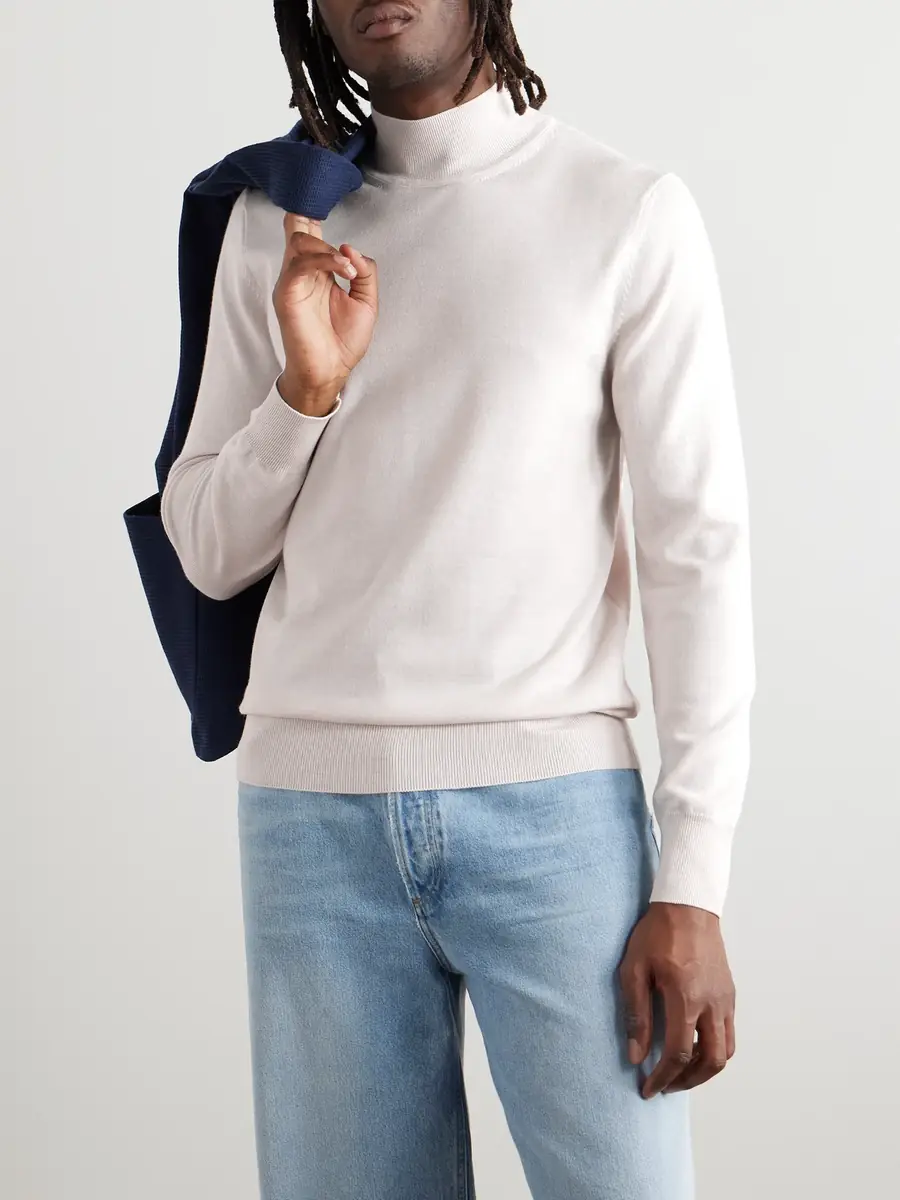 MR P. Merino Wool Mock-Neck Sweater - Men | Thumbnail 3 MR P. Merino Wool Mock-Neck Sweater - Men | Thumbnail 3