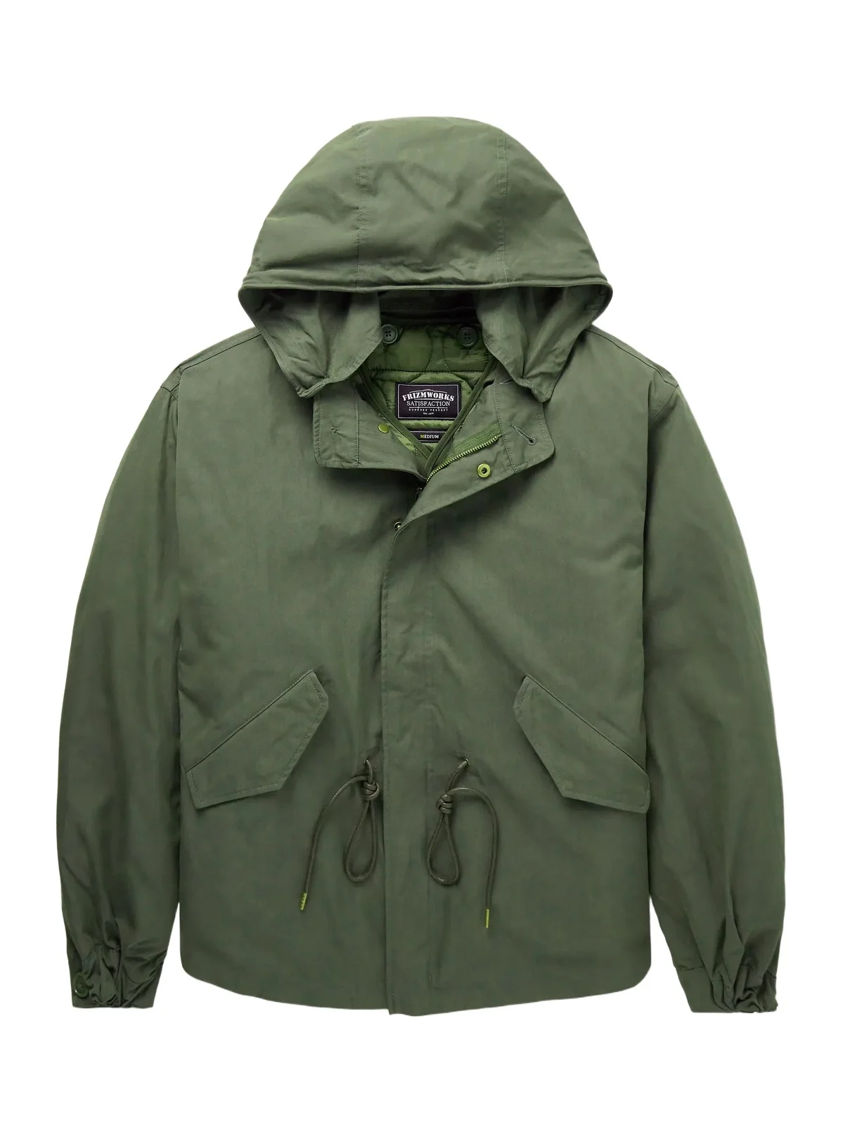FrizmWORKS Oscar Convertible Cotton and Nylon-Blend Twill Hooded Jacket with Ripstop Liner - Men