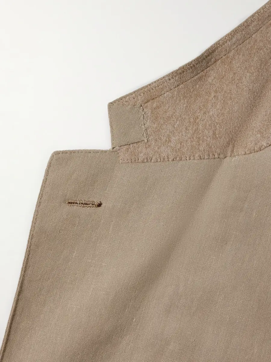 Saman Amel Slim-Fit Linen Suit Jacket - Men | Thumbnail 5 Saman Amel Slim-Fit Linen Suit Jacket - Men | Thumbnail 5