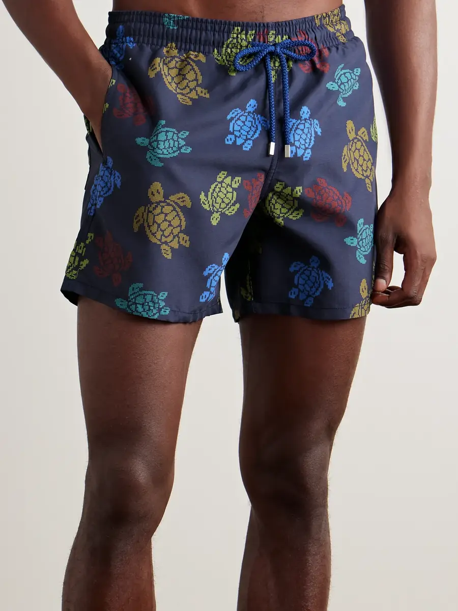 Vilebrequin Moorea traight-Leg Mid-Length ECONYL® wim Shorts - Men | Thumbnail 2