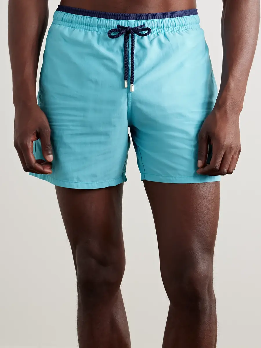 Vilebrequin Moka traight-Leg Mid-Length ECONYL® wim Shorts - Men | Thumbnail 2