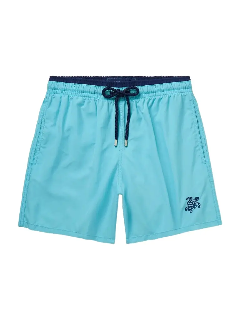 Vilebrequin Moka traight-Leg Mid-Length ECONYL® wim Shorts - Men | Image 1 Vilebrequin Moka traight-Leg Mid-Length ECONYL® wim Shorts - Men | Image 1