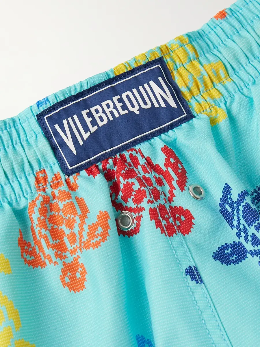 Vilebrequin Moorea Straight-Leg Mid-Length Printed ECONYL® Swim Shorts - Men | Thumbnail 4 Vilebrequin Moorea Straight-Leg Mid-Length Printed ECONYL® Swim Shorts - Men | Thumbnail 4