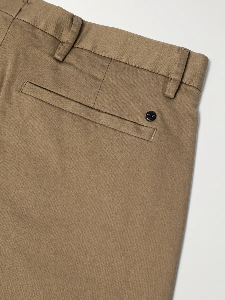 NN07 Theo 1420 Tapered Organic Cotton-Blend Twill Chinos - Men | Thumbnail 4