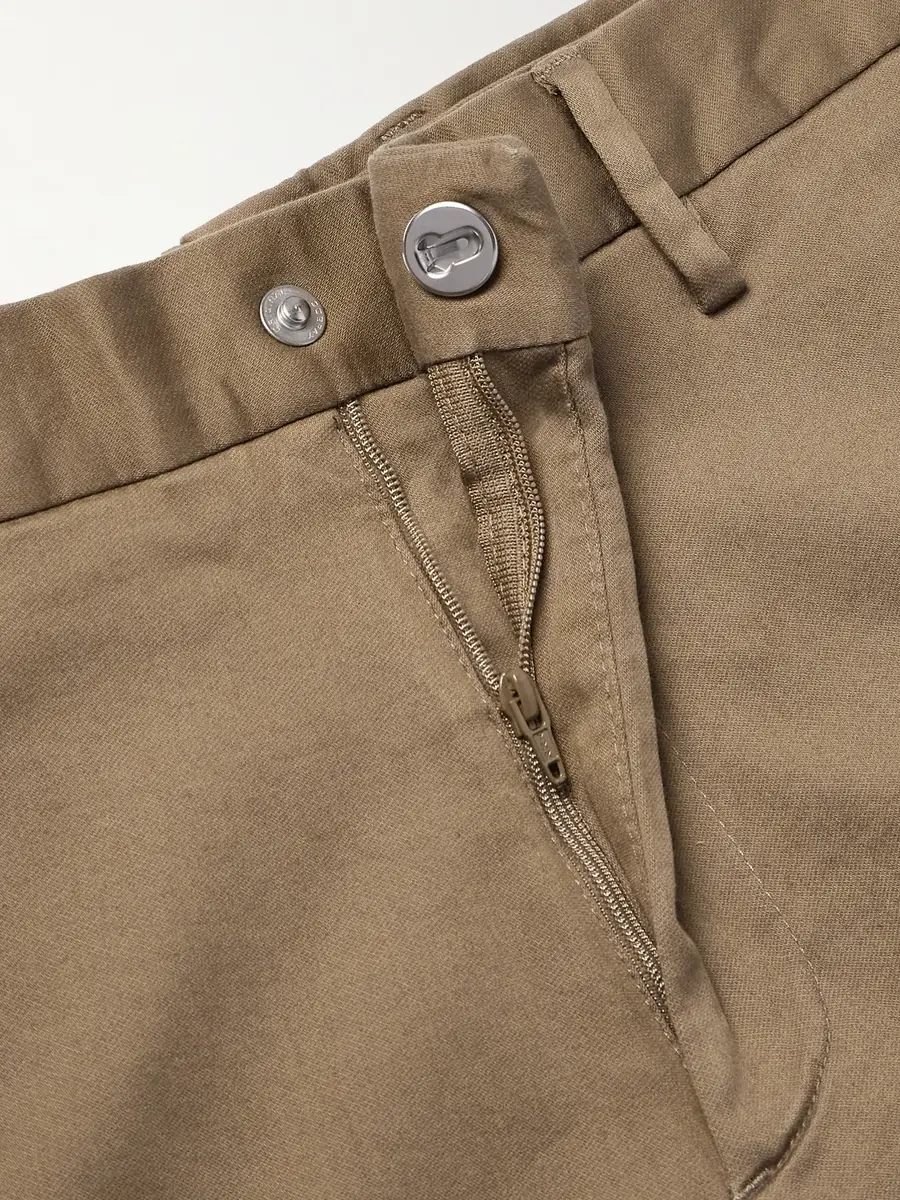 NN07 Theo 1420 Tapered Organic Cotton-Blend Twill Chinos - Men | Thumbnail 5