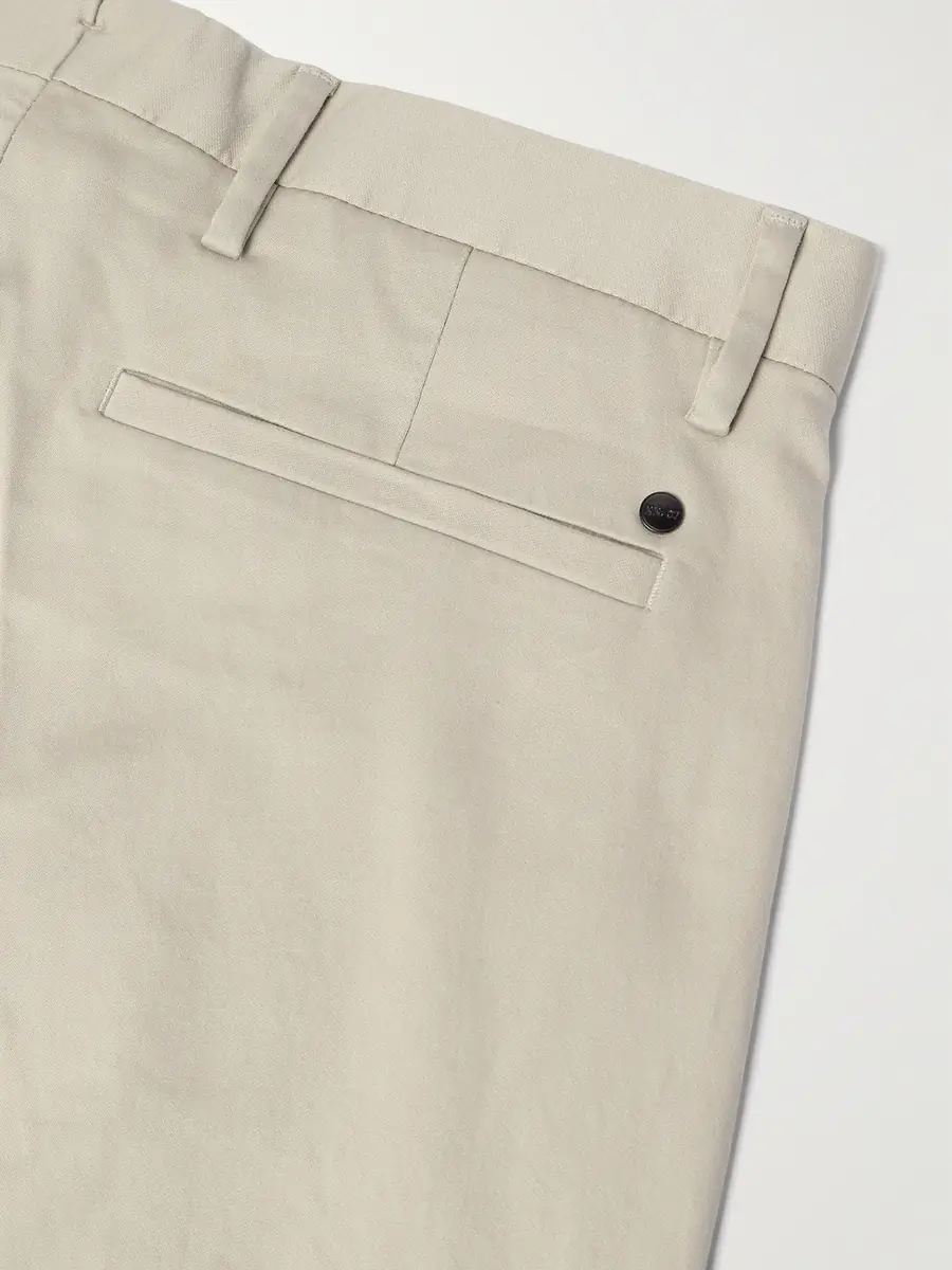 NN07 Theo 1420 Tapered Organic Cotton-Blend Twill Chinos - Men | Thumbnail 4