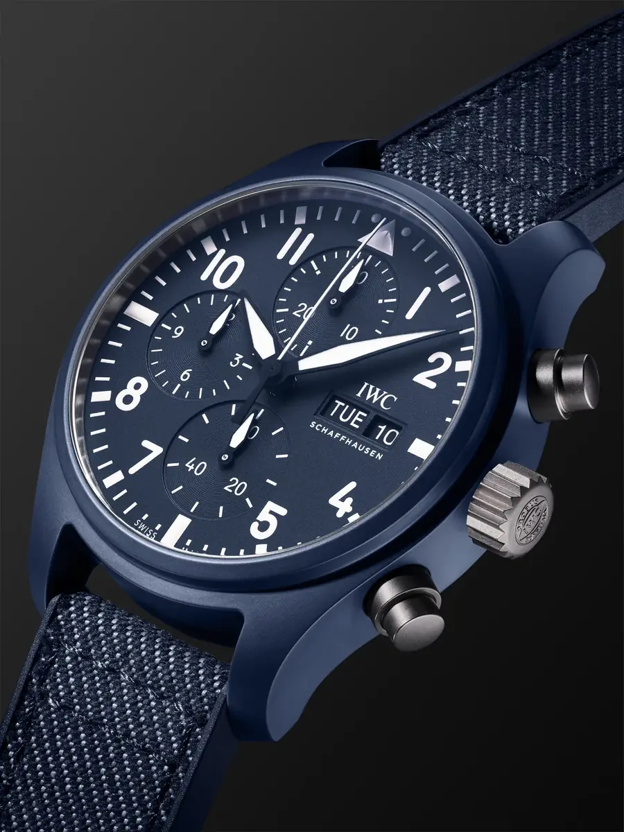 IWC SCHAFFHAUSEN Pilot’s Top Gun Oceana Automatic Chronograph Ceramic Watch, Ref. IW389404 - Men | Thumbnail 3