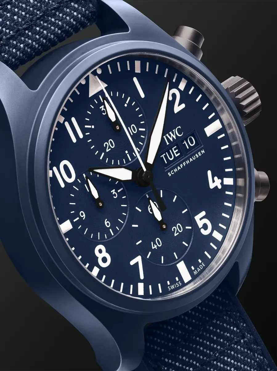 IWC SCHAFFHAUSEN Pilot’s Top Gun Oceana Automatic Chronograph Ceramic Watch, Ref. IW389404 - Men | Thumbnail 5