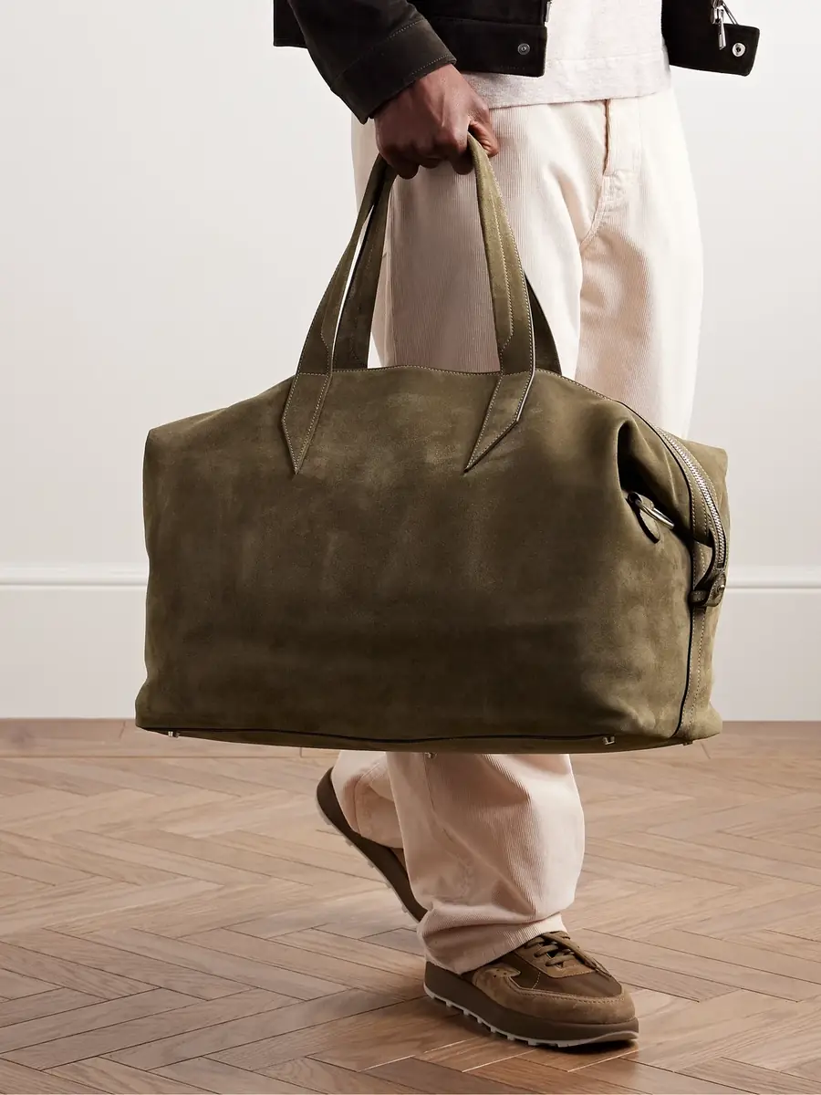Métier Nomad Suede Weekend Bag - Men | Thumbnail 2 Métier Nomad Suede Weekend Bag - Men | Thumbnail 2