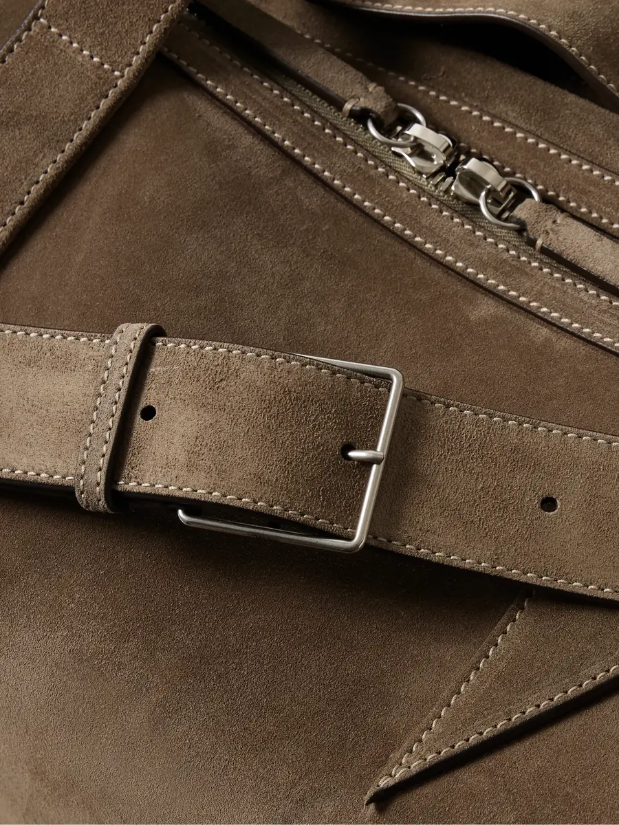 Métier Nomad Suede Weekend Bag - Men | Thumbnail 4 Métier Nomad Suede Weekend Bag - Men | Thumbnail 4
